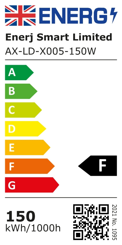 150W LED Streetlight Waterproof IP65 6000k Wall Light, Ideal Street Lamp To Install At a Height Of 6-8 Meters, 5 Years Warranty
