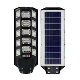 200W Solar Streetlights 6500K with 6V 18W Solar Panel & 24000 mAh Battery & Remote