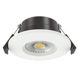 Colour Switching Fire Rated LED Downlight 70mm Cut-Out 7W (60W Equivalent) 3000K-4000K-6000K 770lm Dimmable 60 Deg Beam Angle. With Easy Loop in Loop Out Terminals