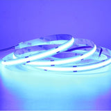 24V COB LED Strip Lights with 320 LEDs/M, 10W/M, 800lm/M, CRI 90-92, Blue Colour