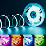 5 Meter 24V LED COB Strip RGB IP20 (Power Supply Not Included)