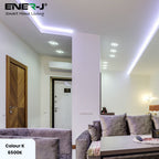 24V COB LED Strip Lights with 480 LEDs/M, 10W/M, 1020lm/M, CRI 90-92, 30m Roll, 6000K, IP20