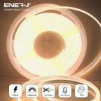 24V COB LED Strip Lights with 480 LEDs/M, 10W/M, 1020lm/M, CRI 90-92, 30m Roll, 4000K, IP20
