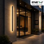 Ener-J 120cm Outdoor LED Wall Light – 24W Warm White (3000K) – IP65