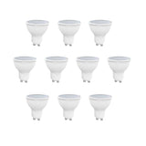 Pack of 10 5W GU10 LED Bulb, Replacement 50W Halogen, 400lm, Non-Dimmable