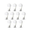 Pack of 10 units, A60 B22 LED Light Bulb, Bayonet Cap (BC) 12W A60, Equivalent to 100W, Ultra Bright 960 Lumens Non-Dimmable - 3000K