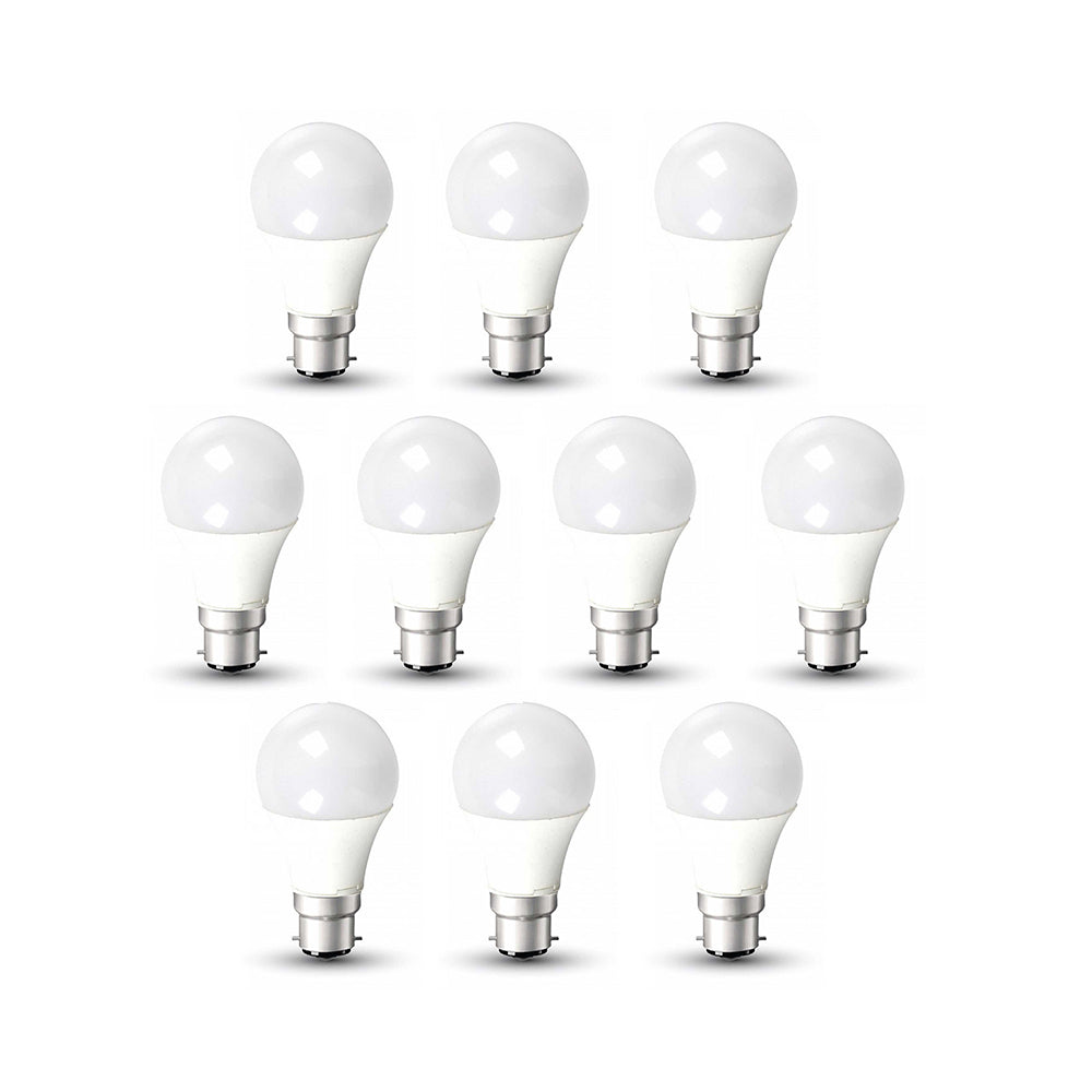 Pack of 10 units, 15W GLS LED Light Bulbs B22 BC Bayonet Bright 15W=125W A60 Globe 270 Beam Lamp Day White 125W Incandescent Replacement