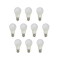Pack of 10 A60 E27 LED Light Bulb, Edison Screw (ES) 12W A60, Equivalent to 100W, Ultra Bright 960Lm Non-Dimmable - 3000K