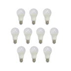 Pack of 10 A60 E27 LED Light Bulb, Edison Screw (ES) 12W A60, Equivalent to 100W, Ultra Bright 960Lm Non-Dimmable - 3000K