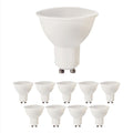 Pack of 10 Units, Dimmable GU10 LED Bulbs, 7W (50/60W Halogen Replacement), 120° Wide Beam, 500LM Recessed Lighting Bulbs - 3000K