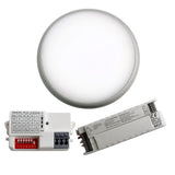ENER-J Superhero 9-in-1 CCT & Wattage Switchable LED Bulkhead with Plug-and-Play Microwave Sensor & Emergency Module – IP65, IK10, 315 mm