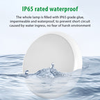 ENERJ Superhero 9-in-1 LED Bulkhead, 12W/15W/18W Power Switchable, 3000K-6000K CCT, IP65 IK10 Impact-Resistant 320mm (Standard / Sensor)