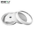 ENERJ Superhero 9-in-1 LED Bulkhead, 12W/15W/18W Power Switchable, 3000K-6000K CCT, IP65 IK10 Impact-Resistant 320mm (Standard / Sensor)