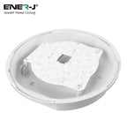 ENERJ Superhero 9-in-1 LED Bulkhead, 12W/15W/18W Power Switchable, 3000K-6000K CCT, IP65 IK10 Impact-Resistant 320mm (Standard / Sensor)