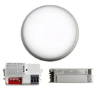 ENER-J Superhero 9-in-1 CCT & Wattage Switchable LED Bulkhead with Plug-and-Play Microwave Sensor & Emergency Module, IP65, IK10, 315 mm