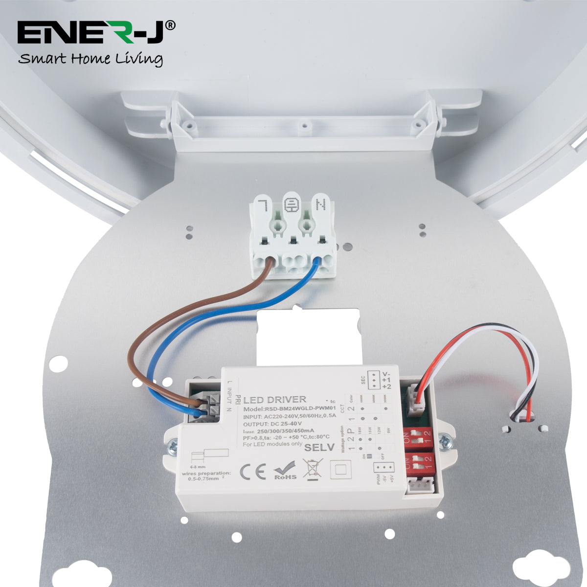 9 in 1 LED Bulkheads with Power Switchable (12W-18W-22W) and CCT Switchable & Built-in Microwave Sensor, Size: 320mm, IP65 & IK10, 3 Years warranty.