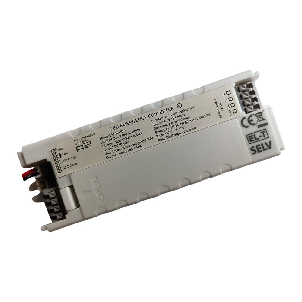 ENER-J Plug and Play Emergency Module (T564), Compatible with T561 LED Bulkhead