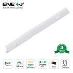 4W LED T5 Batten Light, 30cms, 100 Lm/W, With on/off switch, CCT Switchable, 50cms cable, 3 Years warranty Pack of 2