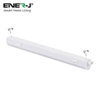 4W LED T5 Batten Light, 30cms, 100 Lm/W, With on/off switch, CCT Switchable, 50cms cable, 3 Years warranty Pack of 2