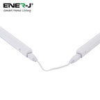 Pack Of 2 20W LED T5 Batten Light, 120cms, 100 Lm/W, With on/off switch, CCT Switchable, 50cms cable, 3 Years warranty