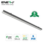 LED Linkable Trunking Linear Lights (Supermarket lights), 60W 1.5M, 140LM/WCCT selectable