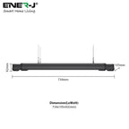 100W LED LINEAR HIGHBAY, 150 LM/W, CCT Switchable, 5 Years Warranty