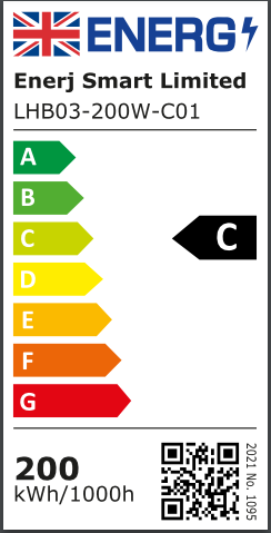 200W LED LINEAR HIGHBAY, 150 LM/W, CCT Switchable, 5 Years Warranty
