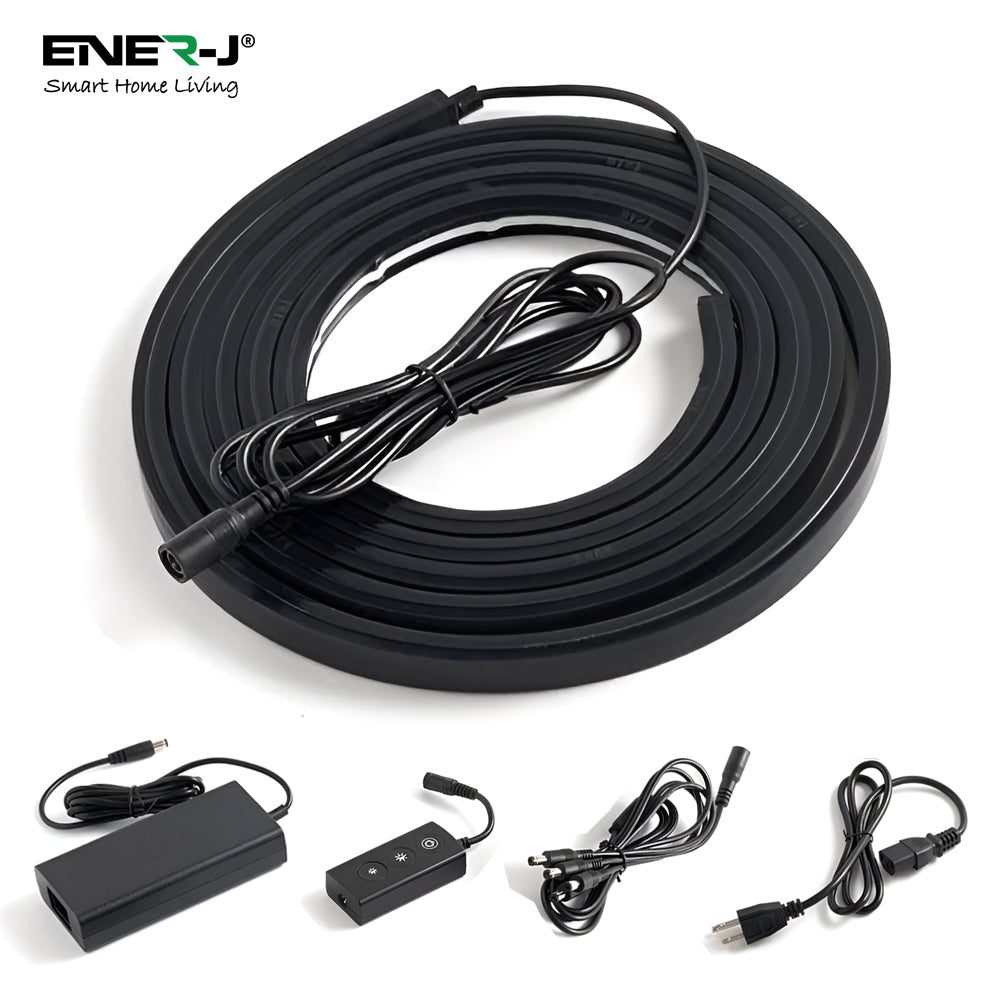 ENER-J Smart LED Strip Kit (2pc) for Soundproof Acoustic Panels, Dimmable & App/Voice Controlled