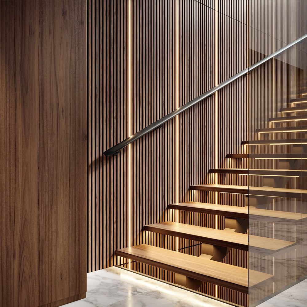 ENER-J Smart LED Strip Kit (2pc) for Soundproof Acoustic Panels, Dimmable & App/Voice Controlled