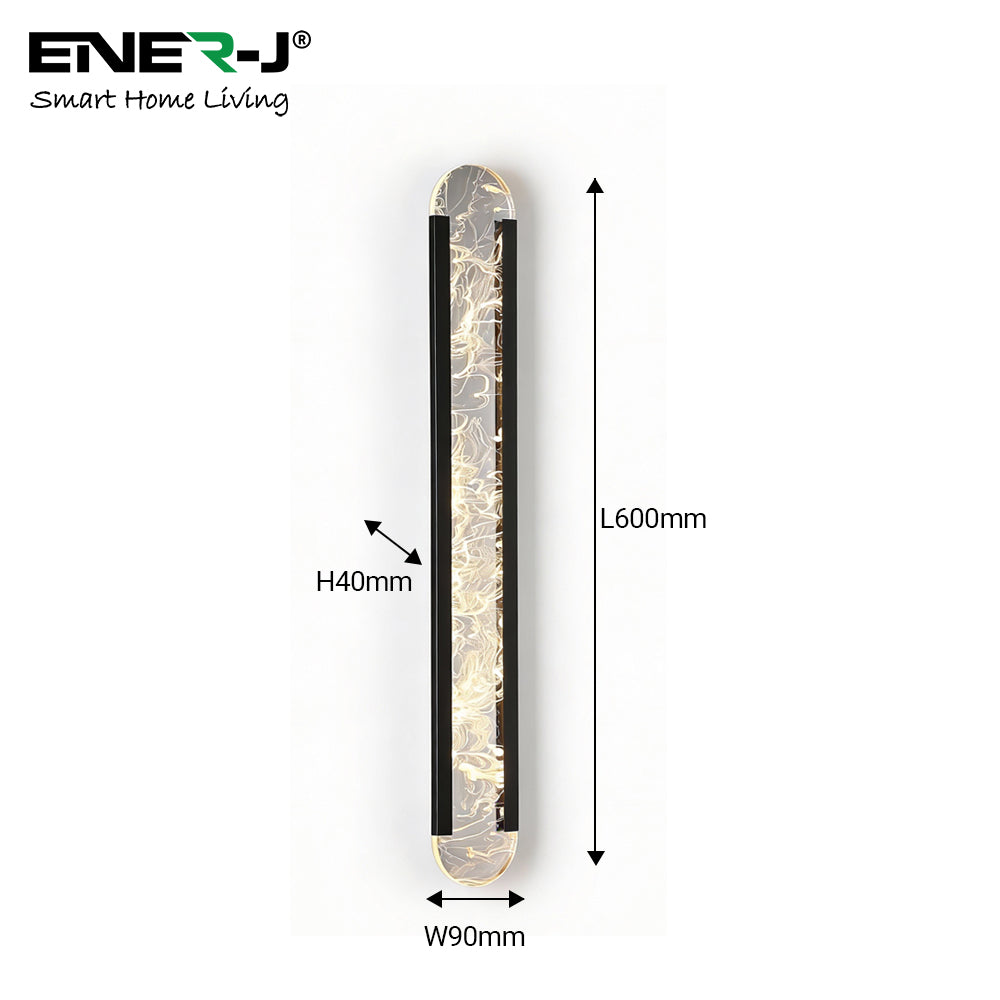 Ener-J 60cm Designer Outdoor LED Wall Light – 16W CCT Tunable & Dimmable – IP65