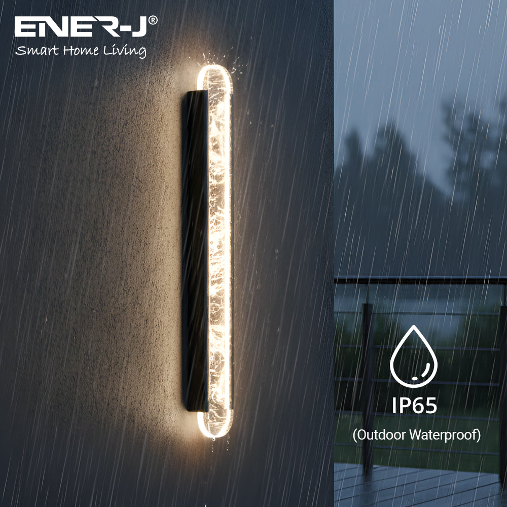 Ener-J 60cm Designer Outdoor LED Wall Light – 16W CCT Tunable & Dimmable – IP65