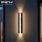Ener-J 60cm Designer Outdoor LED Wall Light – 16W CCT Tunable & Dimmable – IP65