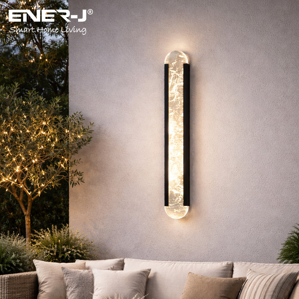 Ener-J 60cm Designer Outdoor LED Wall Light – 16W CCT Tunable & Dimmable – IP65