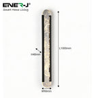 Ener-J 100cm Designer Outdoor LED Wall Light – 42W CCT Tunable & Dimmable – IP65