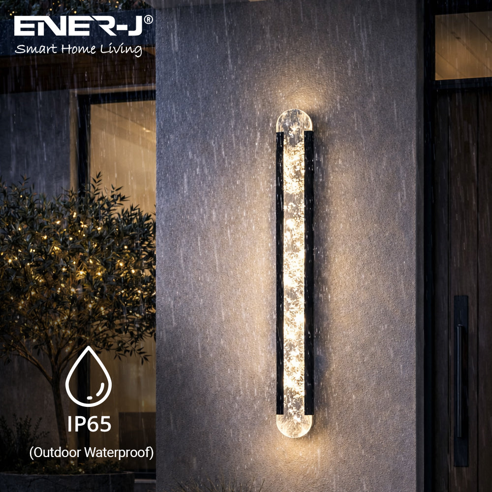 Ener-J 100cm Designer Outdoor LED Wall Light – 42W CCT Tunable & Dimmable – IP65