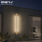 Ener-J 100cm Geometric Outdoor LED Wall Light – 48W CCT Tunable & Dimmable – IP65
