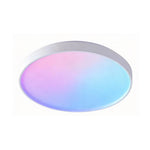 40W Scenic Surface LED Ceiling Light with multiple built-in modes, CCT+RGBIC, Round, Size: 380mm