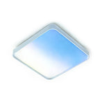 40W Scenic Surface LED Ceiling Light with multiple built-in modes, CCT+RGBIC, Square, Size: 380x380mm