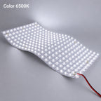 Ener-J LED Backlit Lens Board 6500K Daylight White 240 x 500mm Energy Efficient LED Panel Light Module for Ceiling Lights & Lighting Fixtures