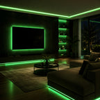 10M FCOB Neon Rope Light Kit, 10W/M, 800Lm/M, Green