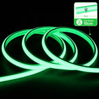 10M FCOB Neon Rope Light Kit, 10W/M, 800Lm/M, Green
