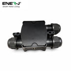 Junction Box Cable Connector Waterproof Outdoor/External Junction Box Cable Connector Sleeve ‚àö√≤ 5mm-10mm (3 Way Black) Pack of 5