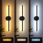 Ener-J 8W Linear Glow LED Wall Light | CCT Switch 3000K-6000K | IP44 Rated