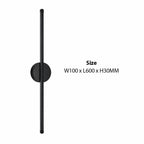 Ener-J 8W Linear Glow LED Wall Light | CCT Switch 3000K-6000K | IP44 Rated