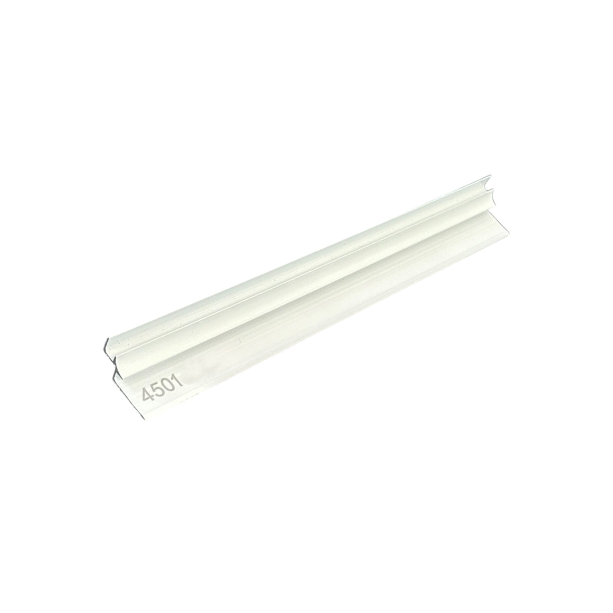 Aluminium Internal Corner Line Trims for 4mm  SPC Wall Panels, White Size: 25 x 16 x 3000 mm  (Pack of 2)