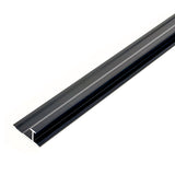Aluminium Invisible Line Trims for 4mm SPC Wall Panels, Black Size: 25 x 4.5 x 3000 mm (Pack of 2)