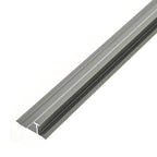 I-Bar Aluminium Trims for 8mm Charcoal boards, Silver Size: 3000 mm (Pack of 2)
