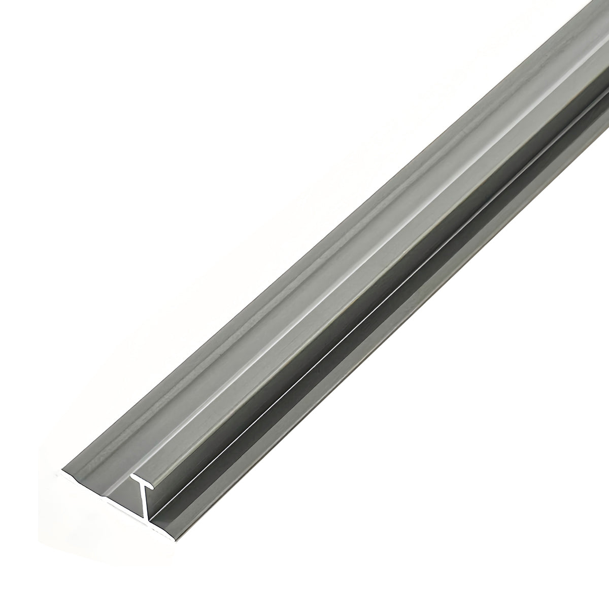 I-Bar Aluminium Trims for 8mm Charcoal boards, Silver Size: 3000 mm (Pack of 2)