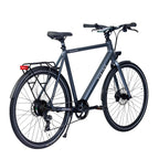 Ener-J Gents 700C 7 Speed Electric Bike Grey 36V 250W Medium – Bafang Motor City E-Bike