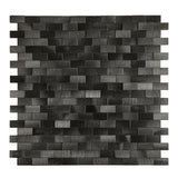 Peel and Stick 3D Mini Metal Panel Backsplash Tiles